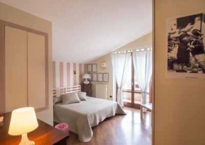 Camera matrimoniale con balcone B&B la Via Francigena Assisi